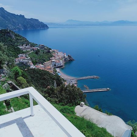 Vila La Rosa Del Mare Amalfi Exteriér fotografie