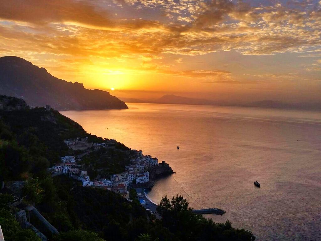 Vila La Rosa Del Mare Amalfi Exteriér fotografie