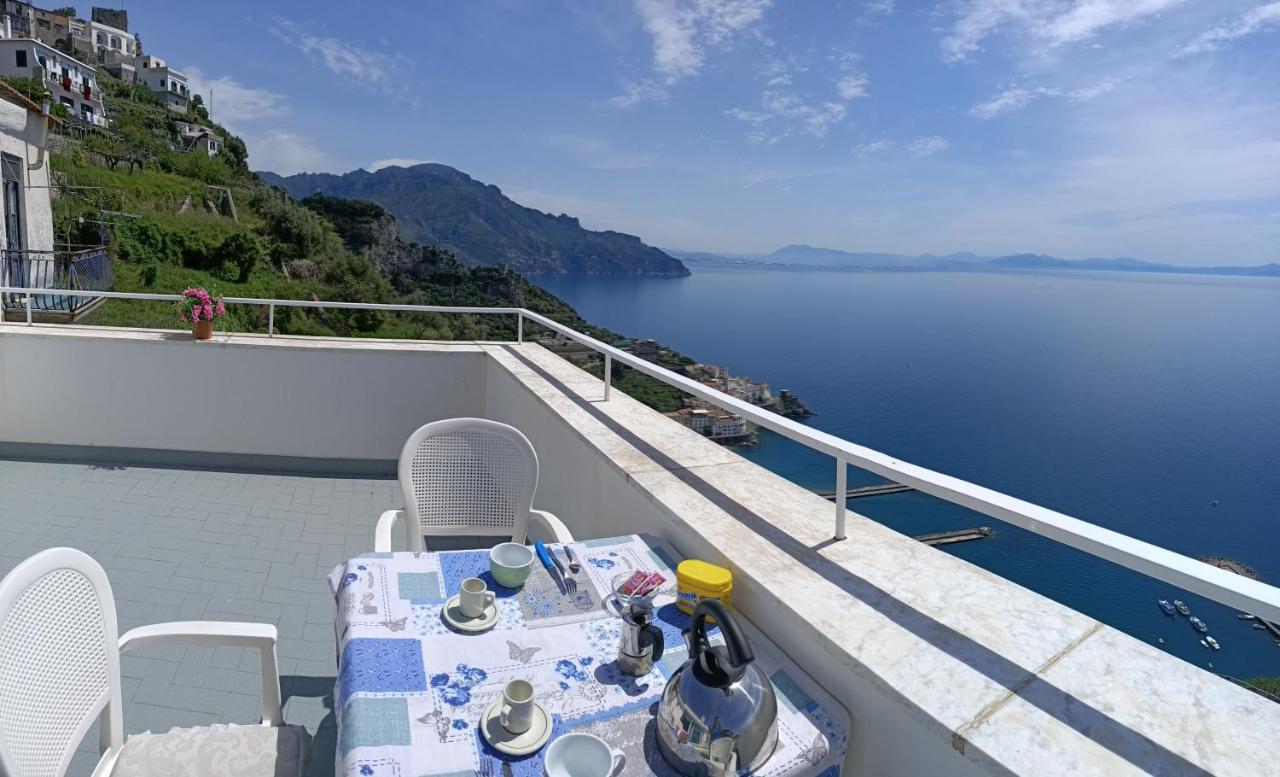 Vila La Rosa Del Mare Amalfi Exteriér fotografie