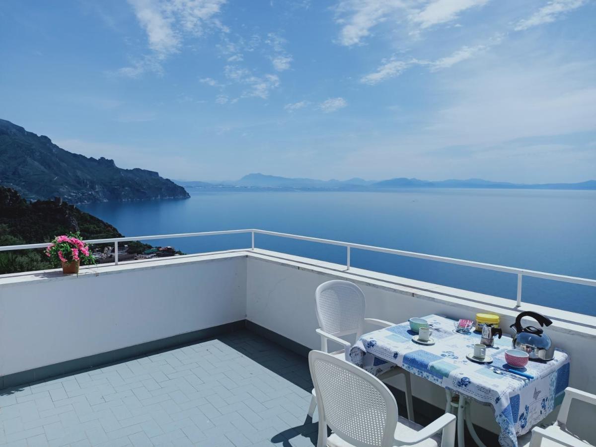Vila La Rosa Del Mare Amalfi Exteriér fotografie